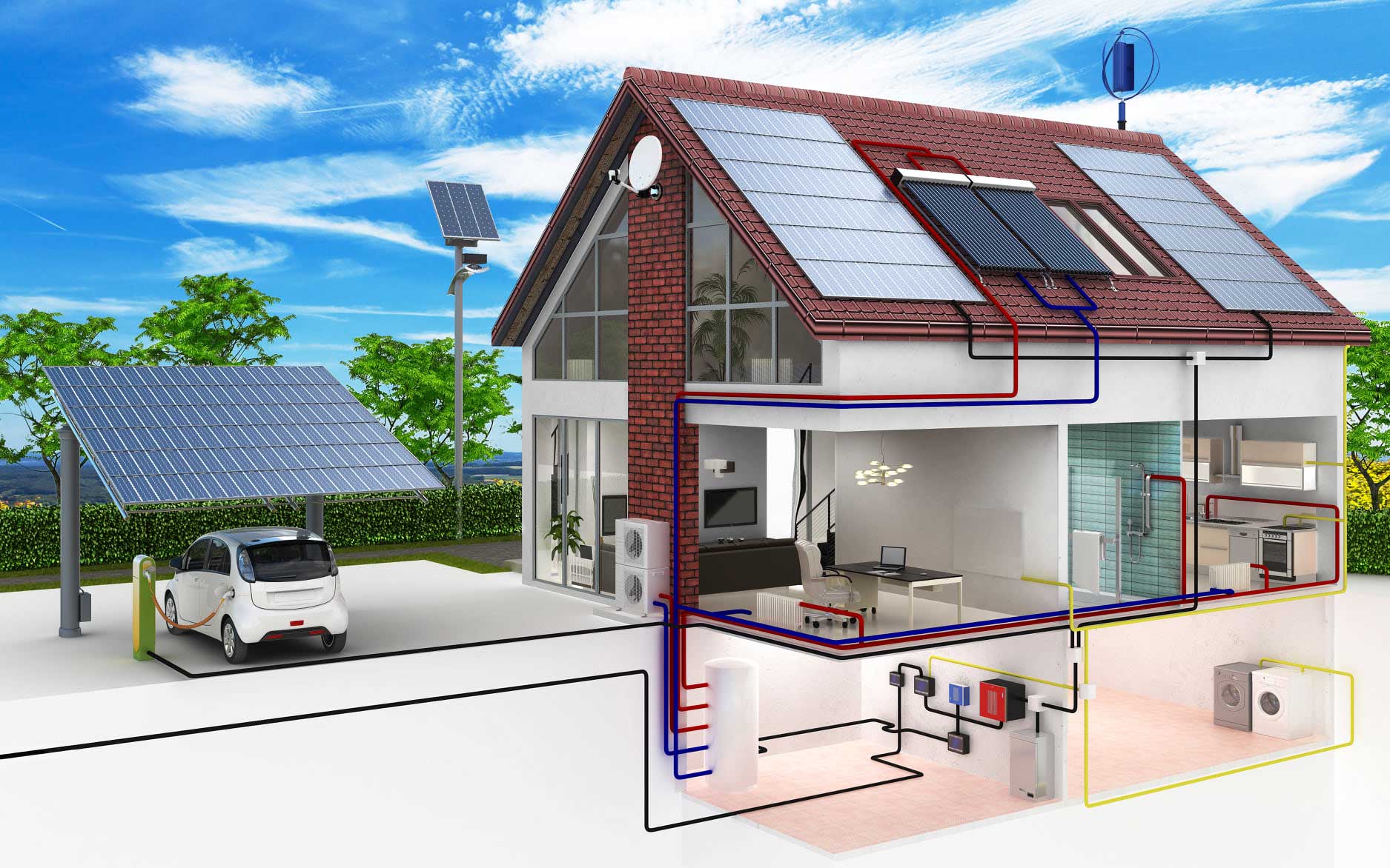 AV Habitat spécialiste de la production électrique photovoltaïque solaire Marseille Bouches-du-Rhône